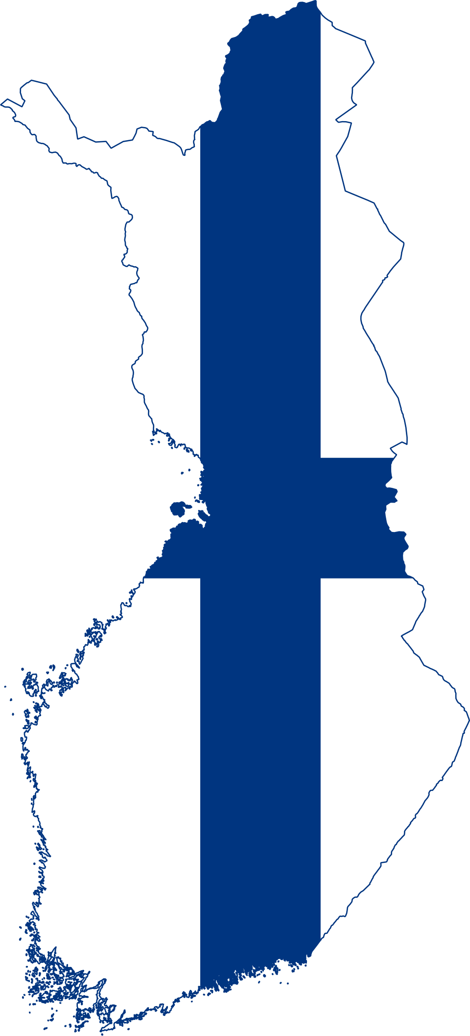 Map of Finland