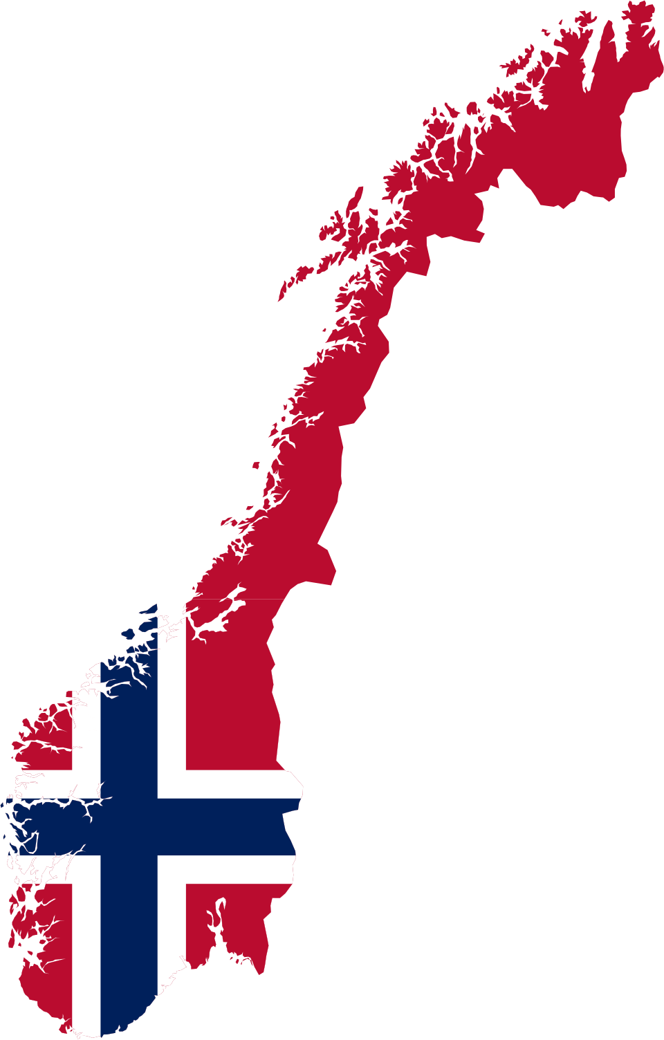 Map of Norway